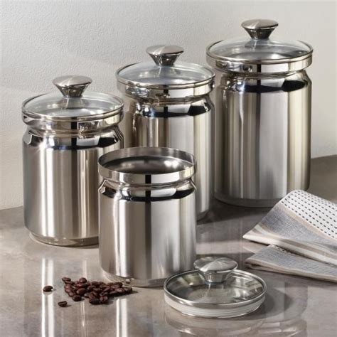 stainless steel canisters for bathroom cabinet storage|Stainless steel Bathroom Storage .